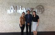 Jair Fernandes presidente Sincor AM/RR, visita Allianz Seguros em São Paulo